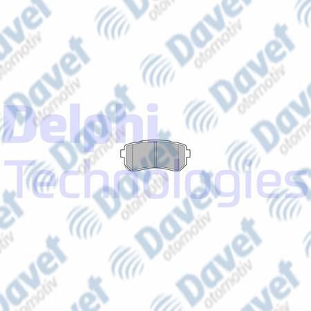 DELPHI LP3576 Fren Balatasi Arka Hyundai Tucson 15- Kia Sportage 15-